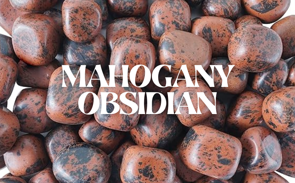 Mahogany Obsidian Crystal Stone ( Sept - 11 )
