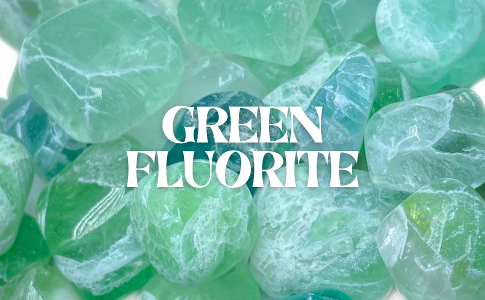 Green Fluorite Crystal Stone ( Sept - 12 )
