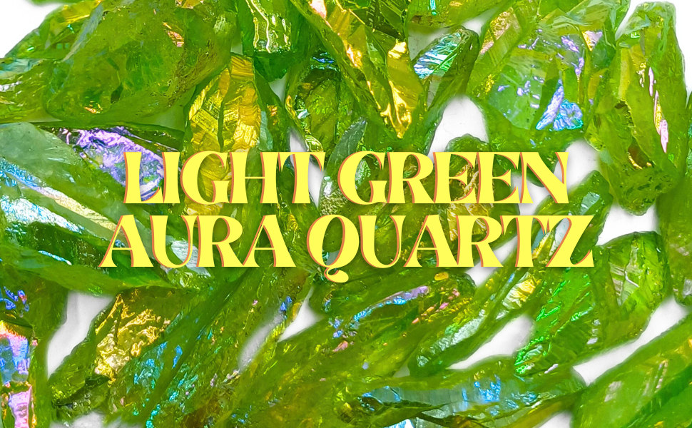 Light Green Aura Quartz
