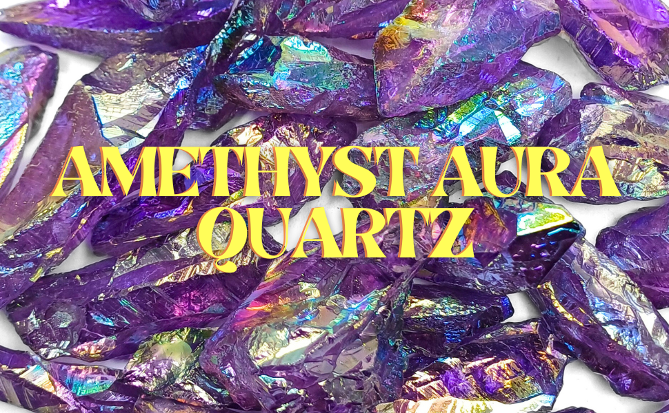 Amethyst Aura Quartz