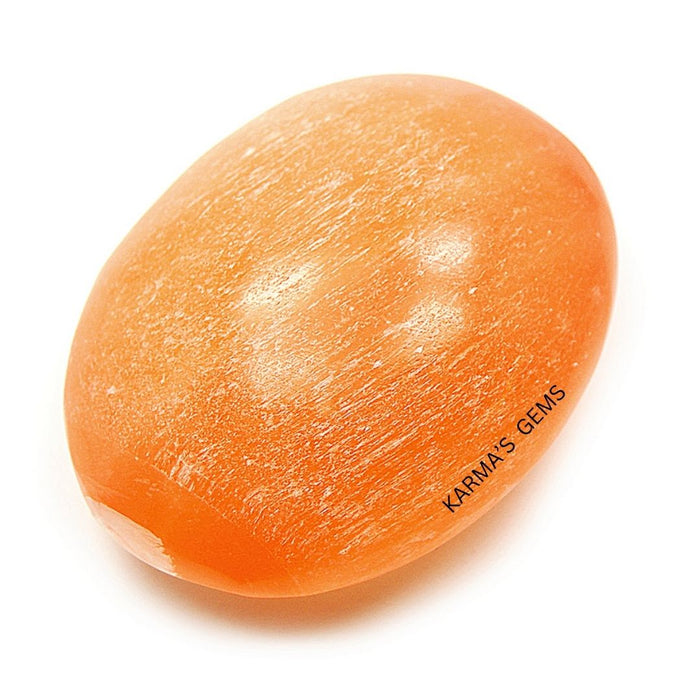 ORANGER SELENIT-HANDSTEIN