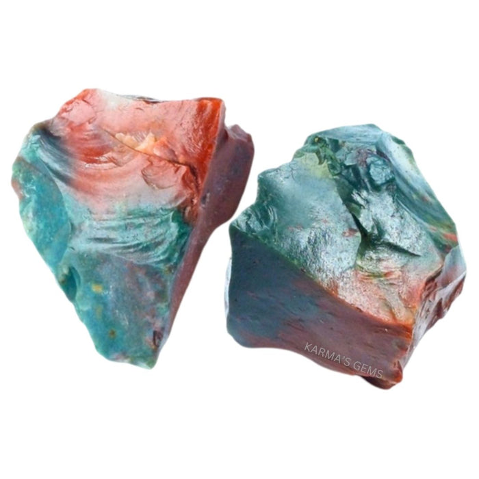 2 PCS 15 TO 25 MM FANCY JASPER ROUGH STONE