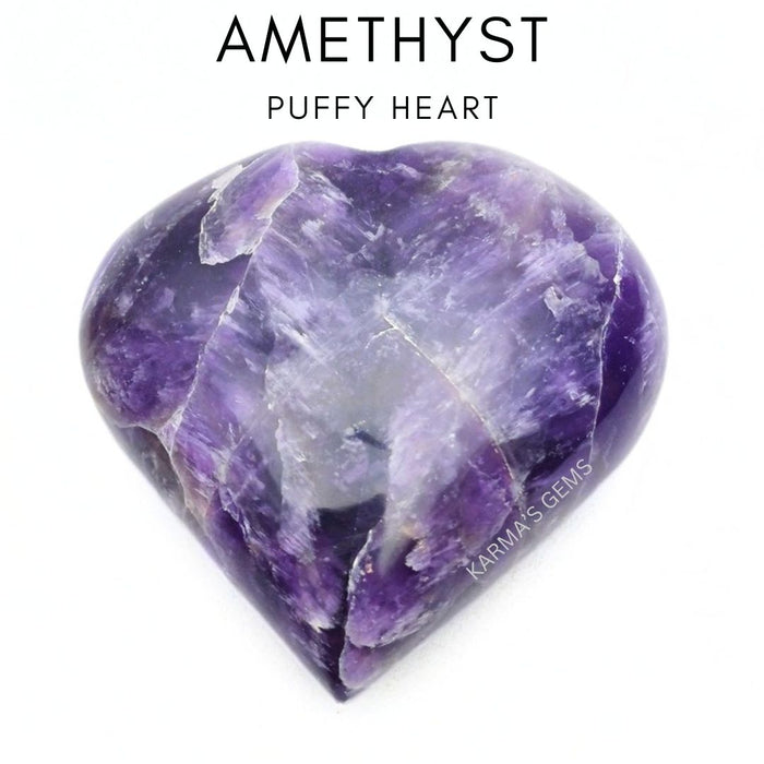 2" AMETHYST-PUFF-HERZ