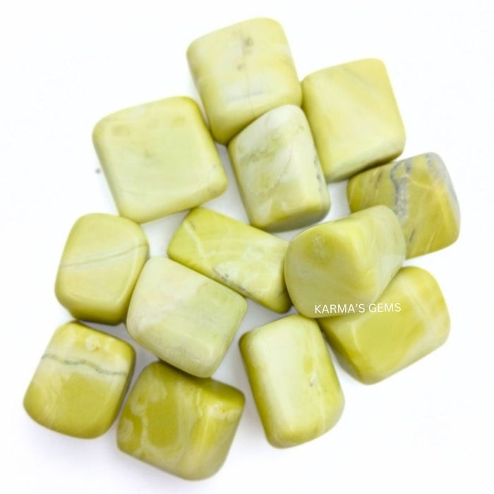 25 TO 35 MM SERPENTINE TUMBLED STONE