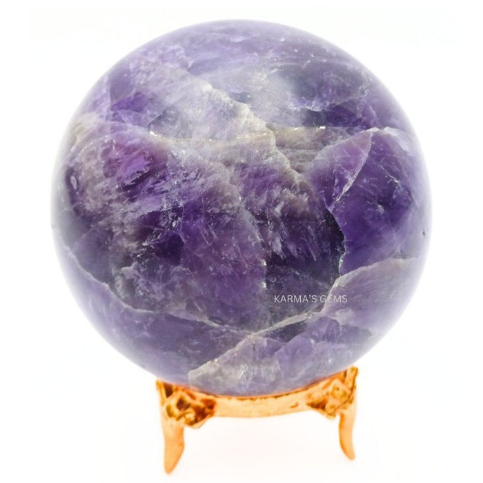 50 TO 55 MM AMETHYST SPHERE