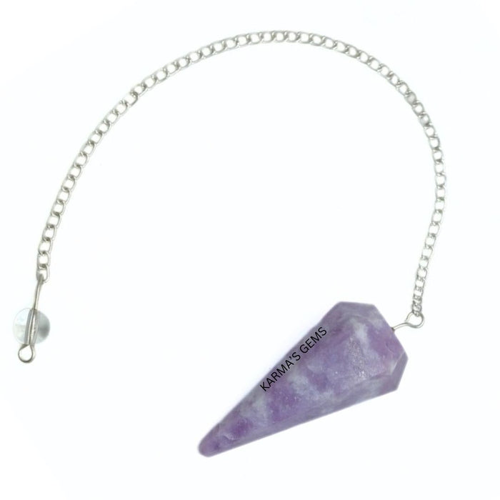 LEPIDOLIT STEIN WÜNSCHELPENDEL