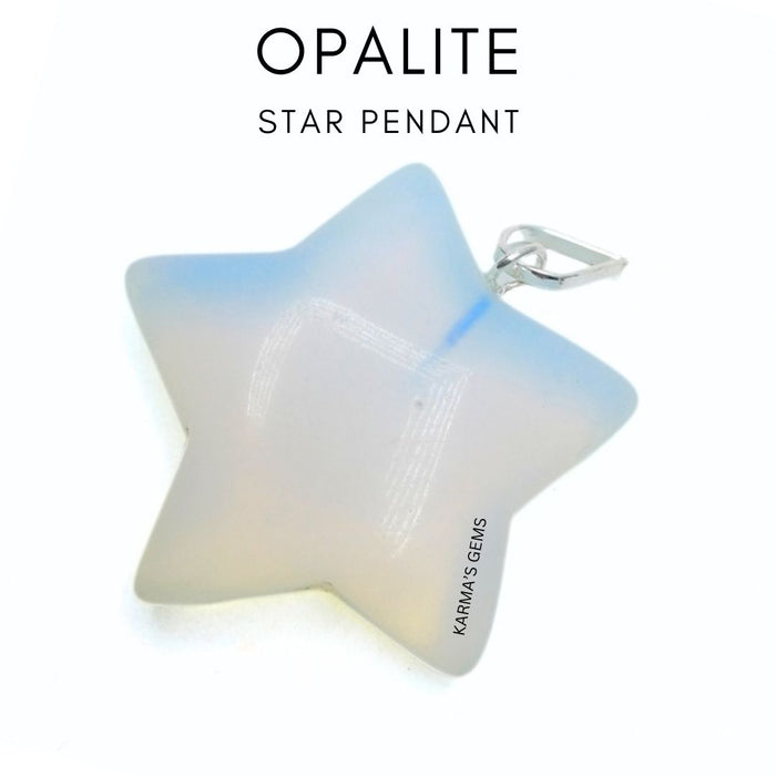 Opalit-Sternanhänger