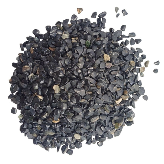 BLACK AGATE STONE CHIPS