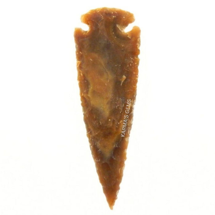 4" TO 4.5" FANCY JASPER SPEARHEAD ARROWHEAD