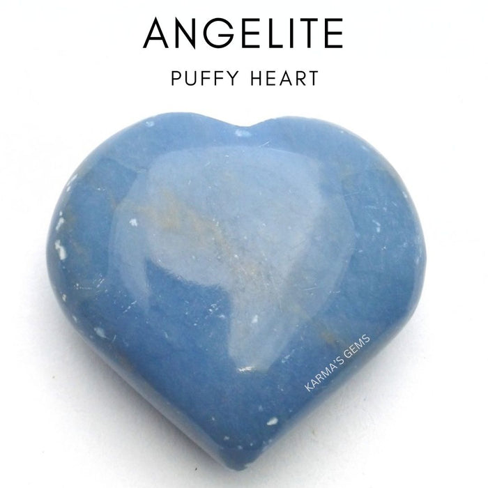 2" ANGELITE PUFFY HEART