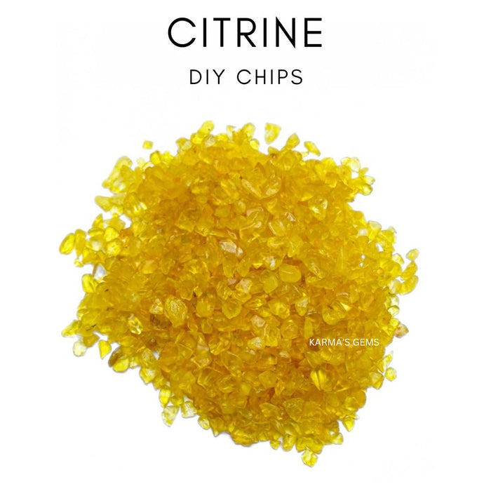 DIY POLIERTE CITRIN-STEINSPLITTER