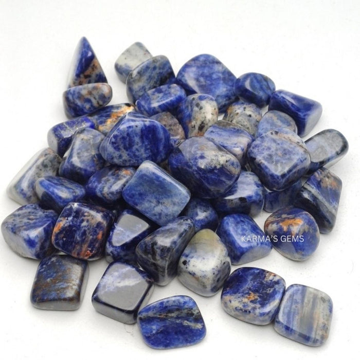 15 TO 25 MM SODALITE POLISH TUMBLED STONE