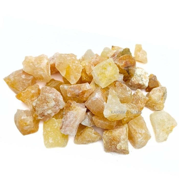15 TO 25 MM GOLDEN QUARTZ ROUGH STONE