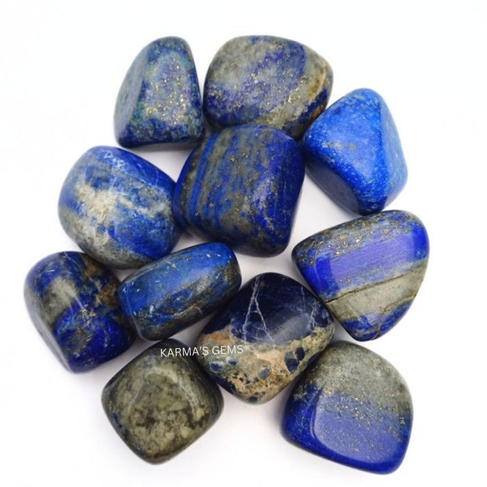 25 TO 35 MM LAPIS LAZULI TUMBLED STONE