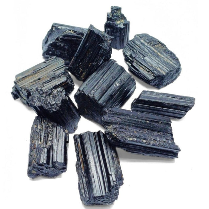 15 TO 25 MM BLACK TOURMALINE ROUGH STONE