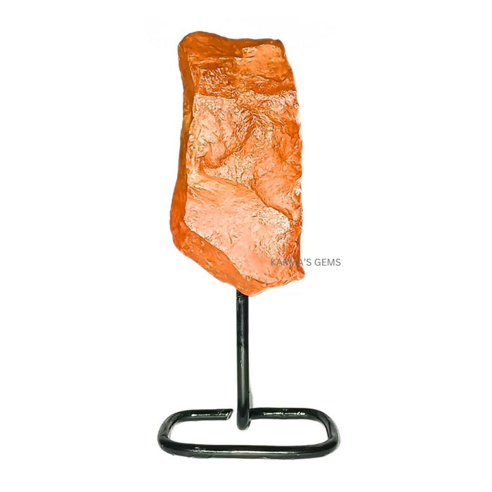 ROHER ROTER JASPISSTEIN AUF STÄNDER