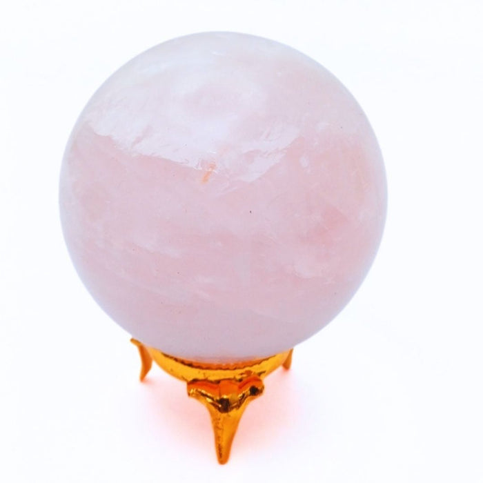 50 TO 55 MM ROSE QUARTZ SPHERE