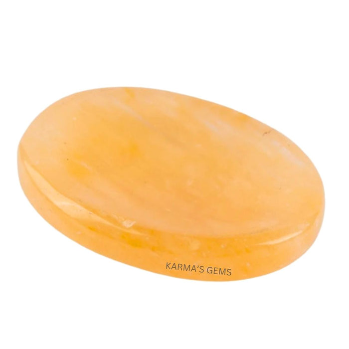 YELLOW AVENTURINE WORRY THUMB STONE