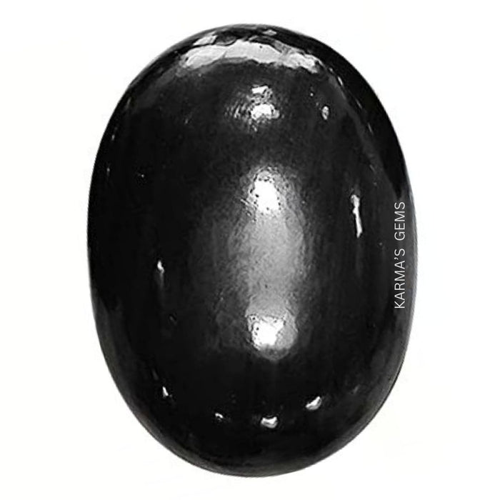 PIERRE DE PALME D'OBSIDIENNE NOIRE