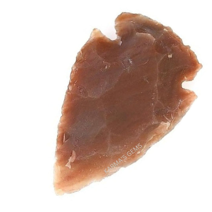 1.5" TO 2" FANCY JASPER SPEARHEAD ARROWHEAD
