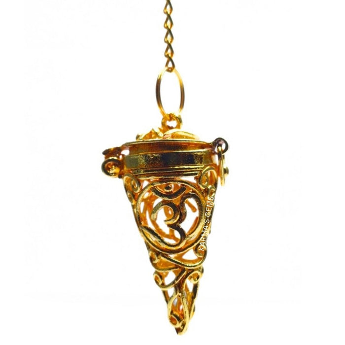 GOLD CONE CHAMBER OM OPENABLE PENDULUM