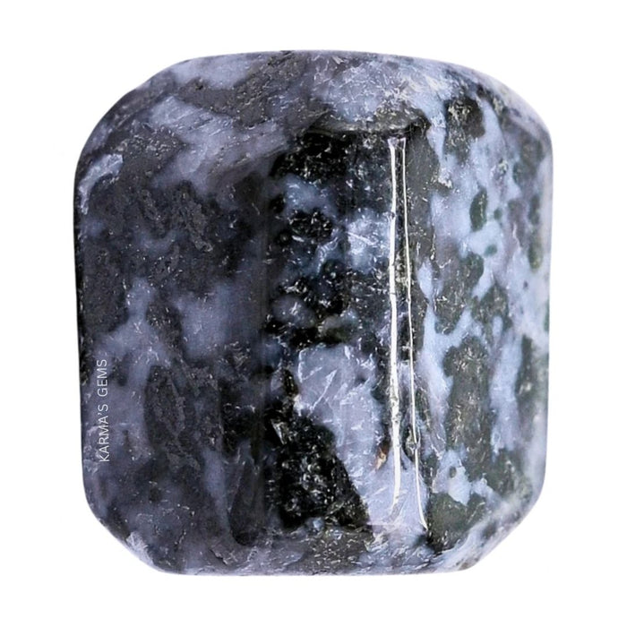 1 PIECE 15 TO 25 MM INDIGO GABBRO POLISH TUMBLED STONE
