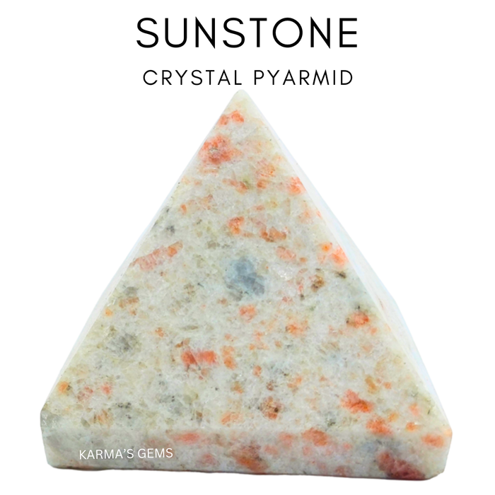 SUNSTONE CRYSTAL PYRAMID
