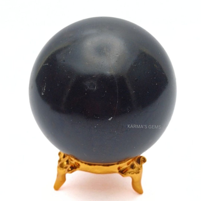 50 TO 55 MM BLACK TOURMALINE SPHERE