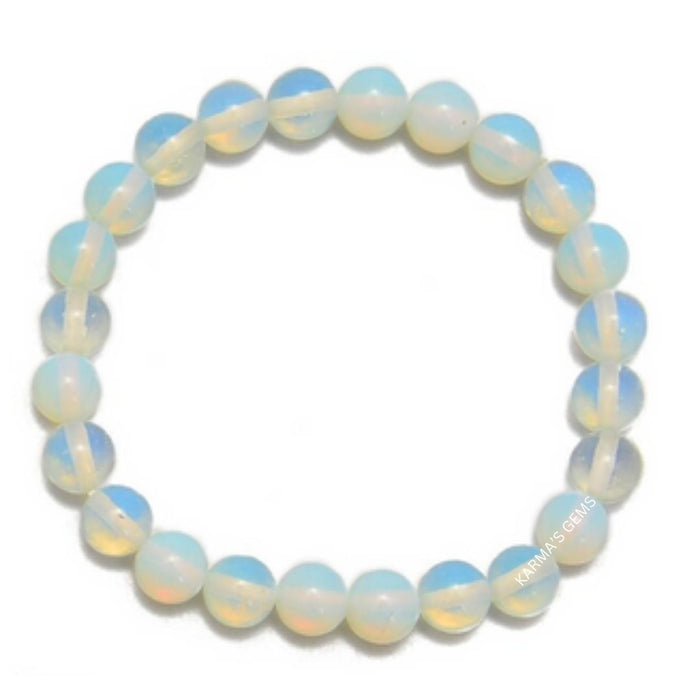 8 MM PERLEN OPALIT ARMBAND