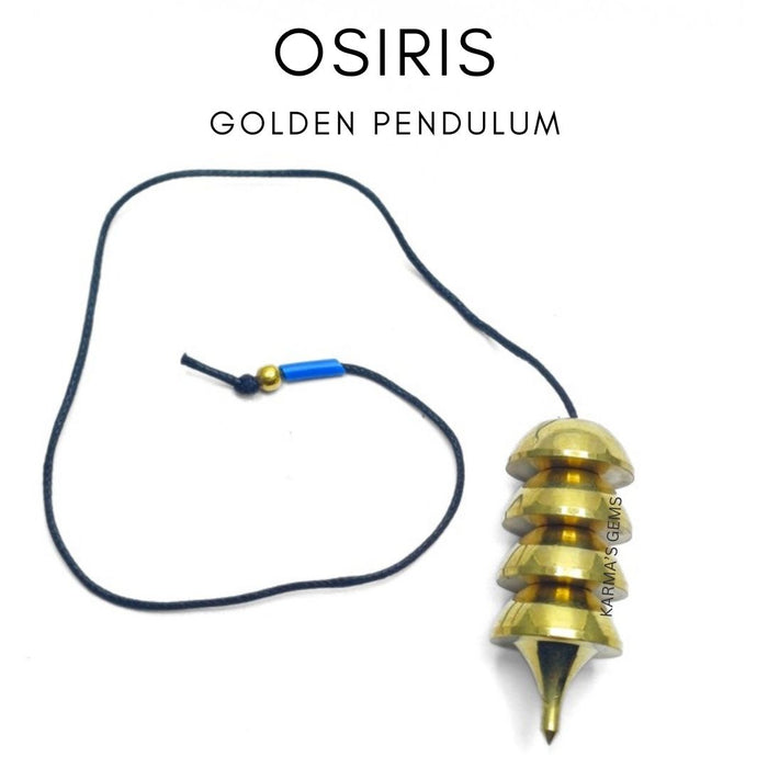 GOLD OSIRIS STAHL KUPFER PENDEL
