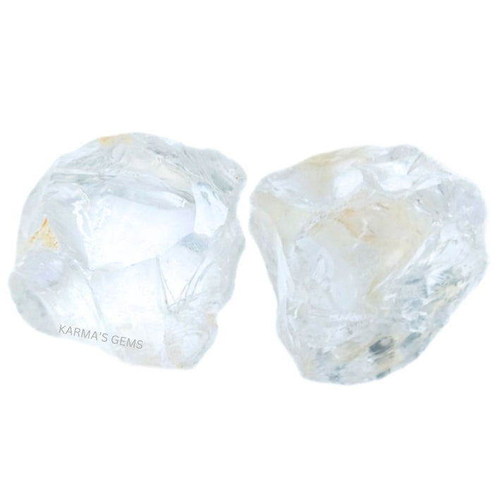PIERRE BRUTE DE QUARTZ CLAIR DE 15 À 25 MM