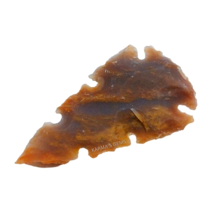 1" TO 1.5" FANCY JASPER SPEARHEAD ARROWHEAD
