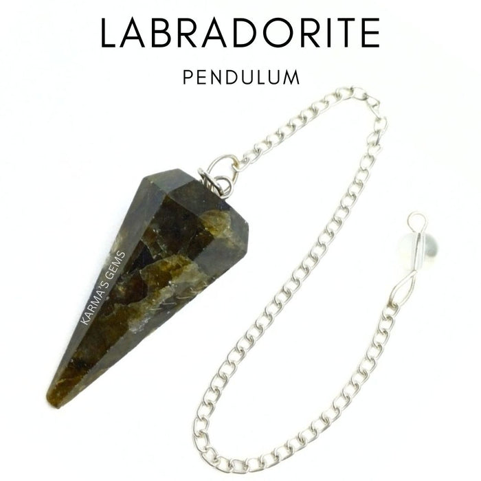 PENDULE DE RASTÉSIE EN PIERRE DE LABRADORITE