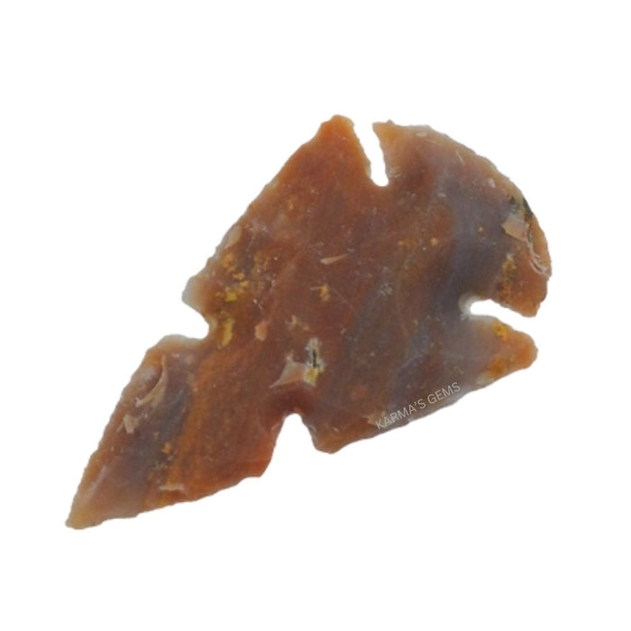 1" TO 1.5" FANCY JASPER SPEARHEAD ARROWHEAD