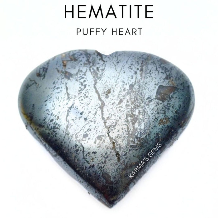 2" HÄMATIT-PUFFY-HERZ
