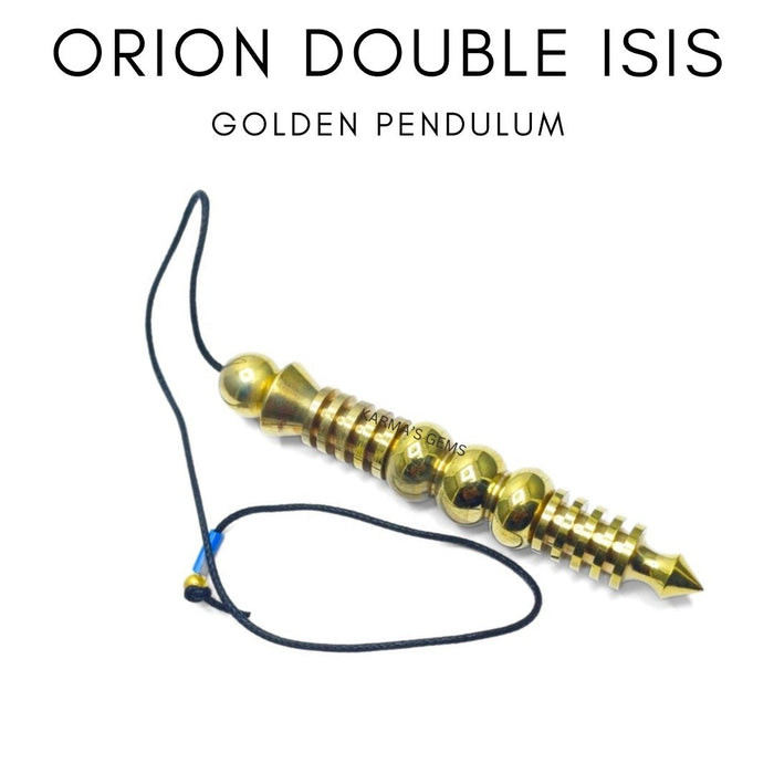 GOLD ORION DOPPEL-ISIS-PENDEL