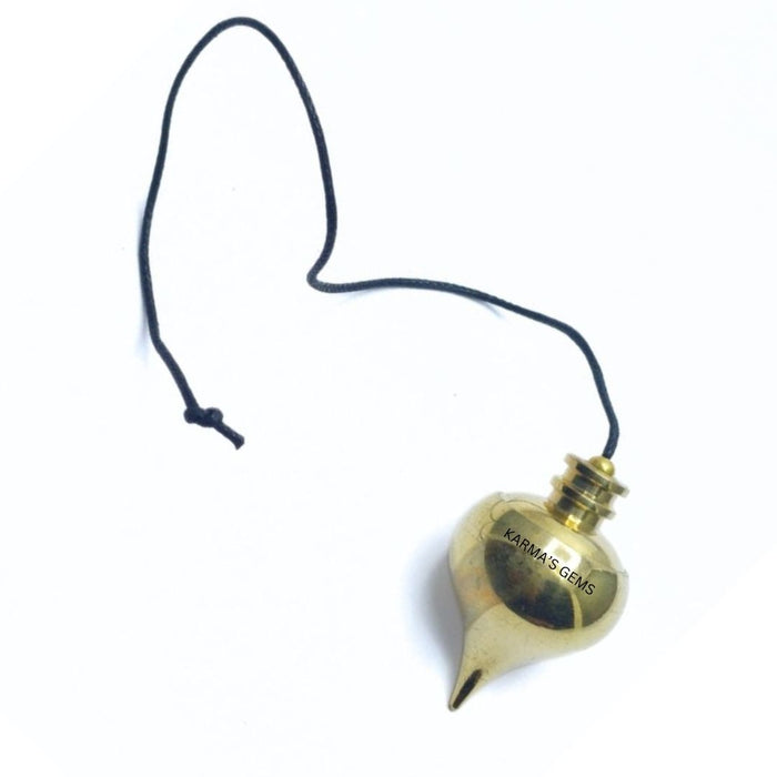 PENDULE À DÔME EN OR AVEC POINTE