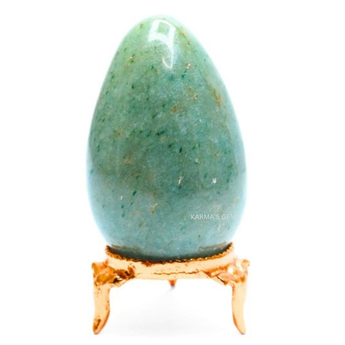 POLISHED GREEN AVENTURINE POCKET EGG
