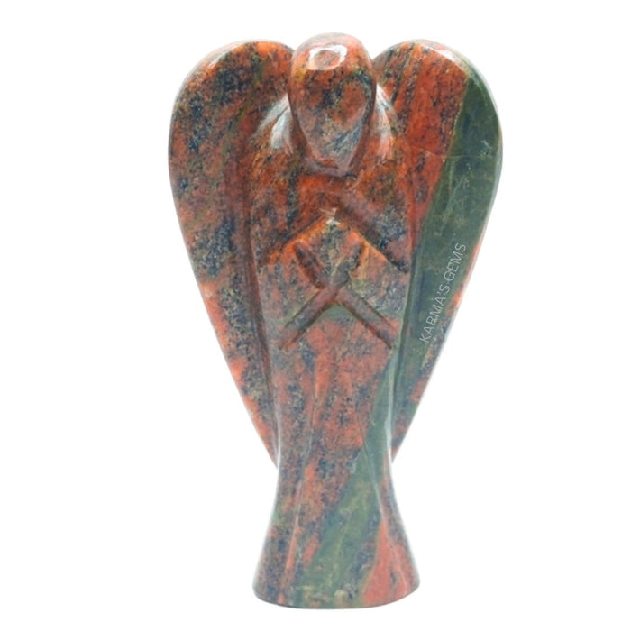 UNAKITE STONE CRYSTAL ANGEL