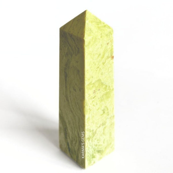 4 CORNER SERPENTINE OBELISK