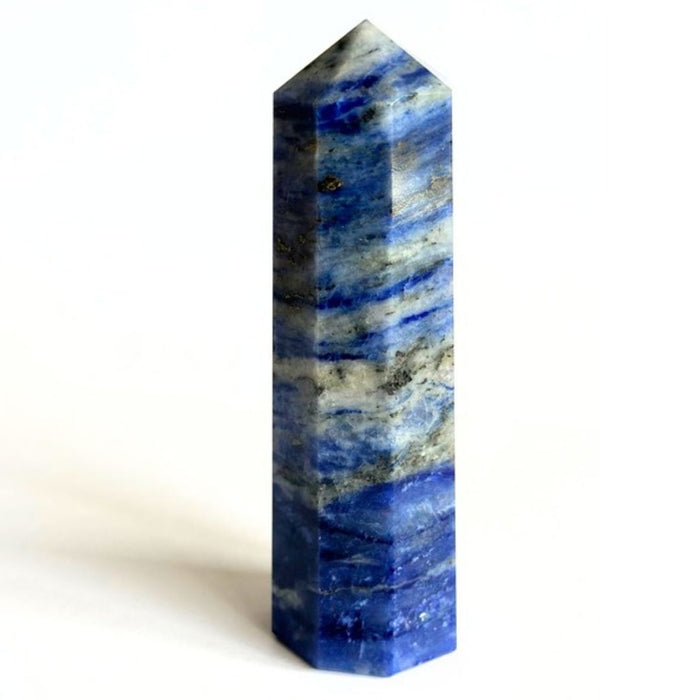 8 CORNER SODALITE OBELISK