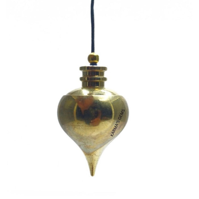 PENDULE À DÔME EN OR AVEC POINTE