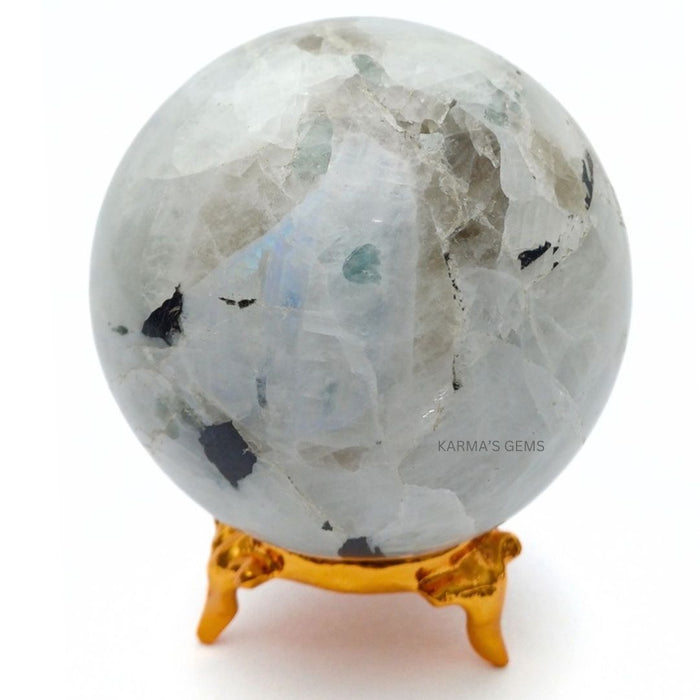 50 TO 55 MM RAINBOW MOONSTONE SPHERE