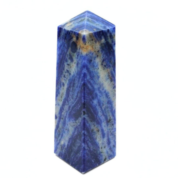 4 CORNER SODALITE OBELISK