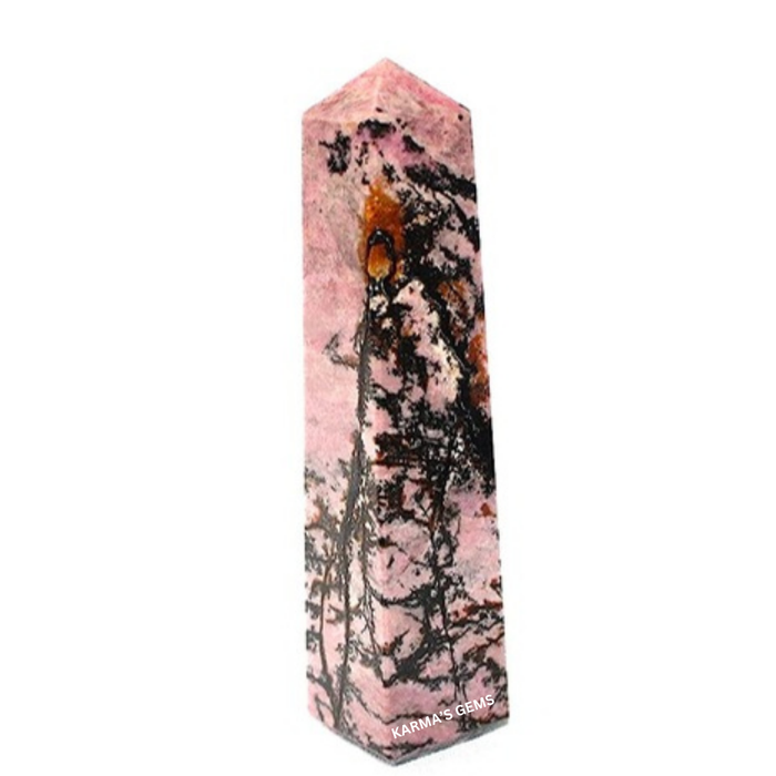 4 CORNER LABRADORITE OBELISK