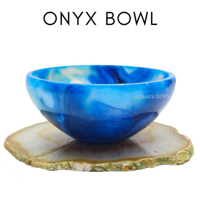 3" KLEINE ONYXSCHALE