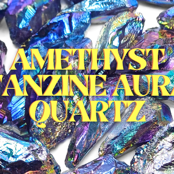 Amethyst Tanzine Aura Quartz
