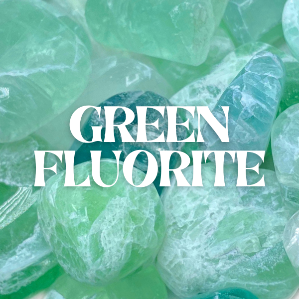 Green Fluorite Crystal Stone ( Sept - 12 )
