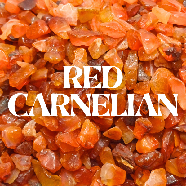Red Carnelian Crystal Stone ( july 23 - Aug 22)