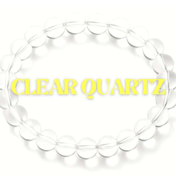 Klarquarz-Armband